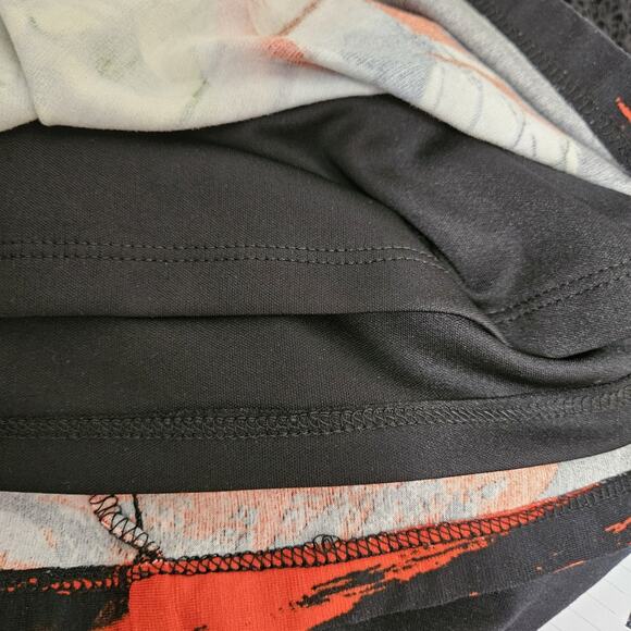 Simon Chang Designer Black Shift Dress Wearable Art Mesh Lace Shoulders Size 8 - Picture 8 of 10